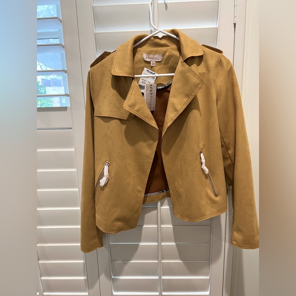 Philosophy Mustard Color Jacket